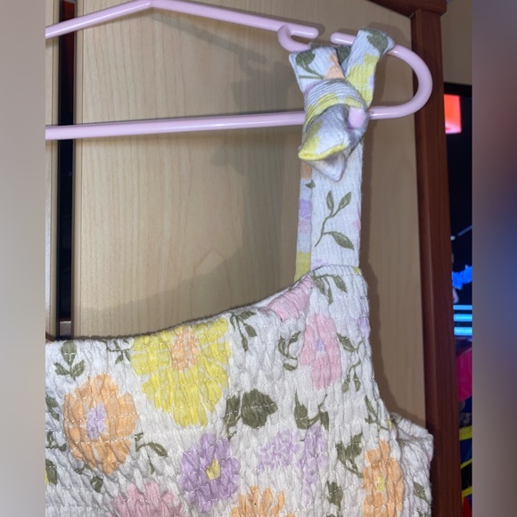 Btween-Paisley Lane girl floral jumpsuit size 8 - Picture 3 of 4
